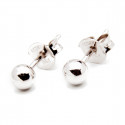 Srebrne kolczyki 925 Kulki 5 mm