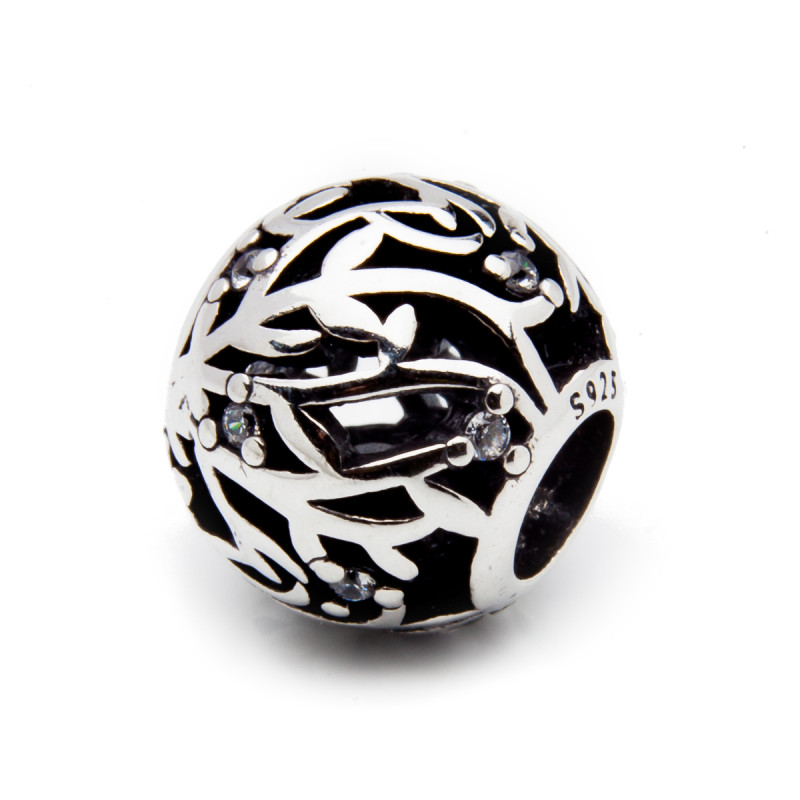 Srebrny charms kwitnąca roślina