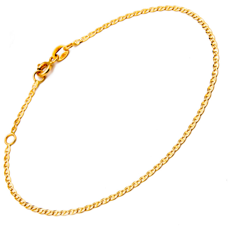 Złota Bransoletka 585 splot Gucci