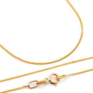 Złoty łańcuszek 585 pancerka I