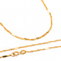 Złoty łańcuszek 585 ankier klasyczny