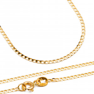 Złoty łańcuszek 585 pancerka III