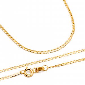 Złoty łańcuszek 585 pancerka 2mm