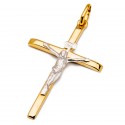 Złoty Krzyżyk 585 z Jezusem I