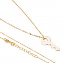 Złoty naszyjnik 585 Nieskończoność