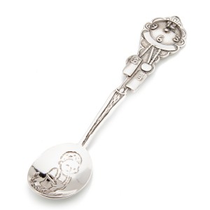 Srebrna łyżeczka pamiątka na Chrzest