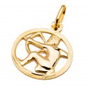Złota zawieszka 585 znak zodiaku Koziorożec