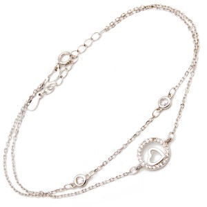 Srebrna bransoletka w koło miłości