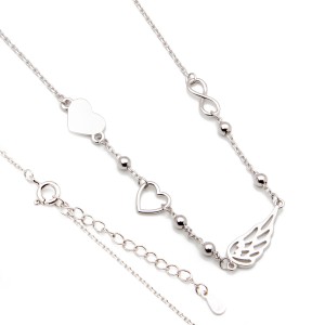 Srebrny naszyjnik miłosna historia