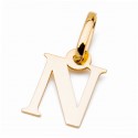 Złota zawieszka 585 literka K