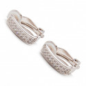 Srebrne kolczyki Skrzydła