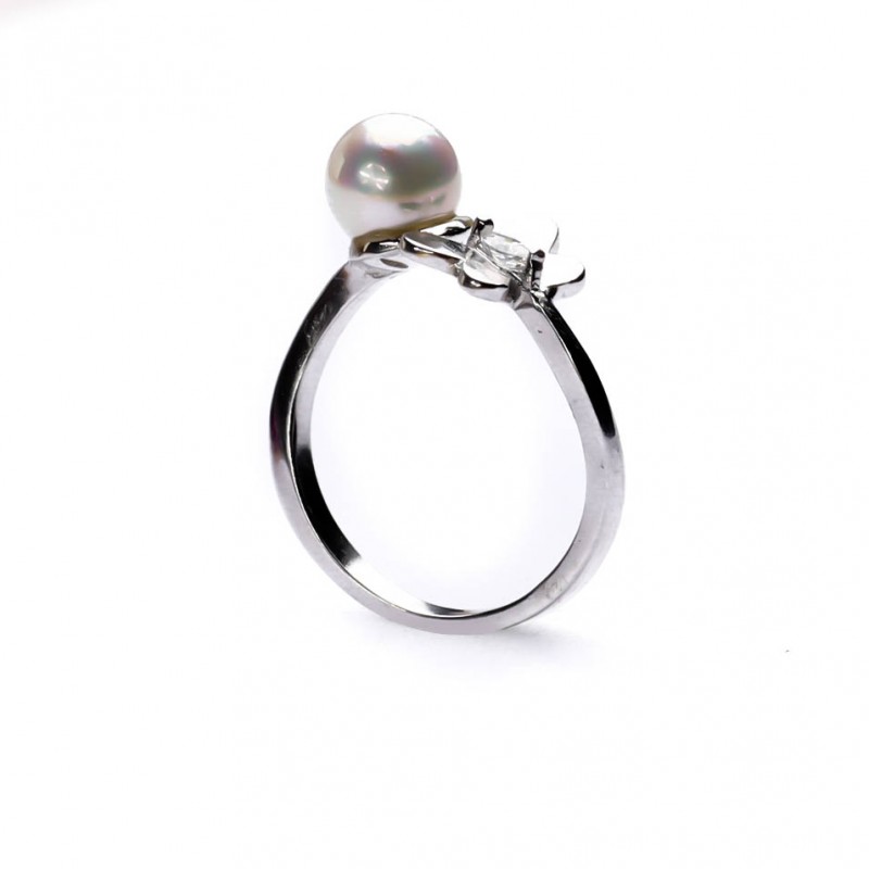 Srebrny pierścionek 925 Butterfly sky