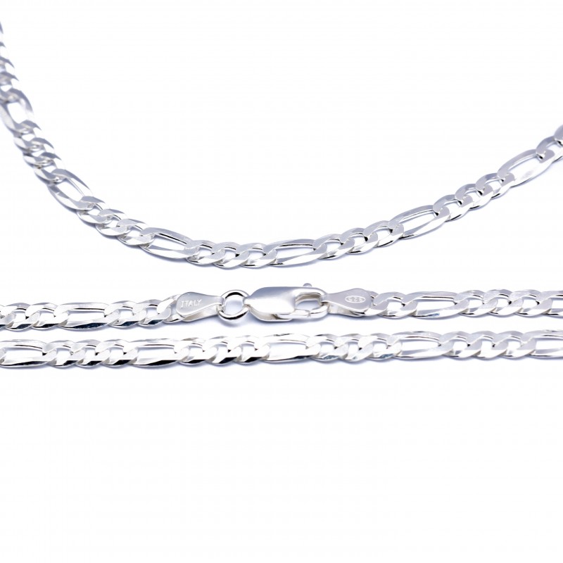 Srebrny łańcuszek 925 figaro