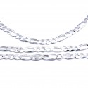 Srebrny łańcuszek 925 figaro