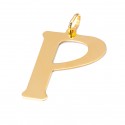 Pozłacana zawieszka litera O