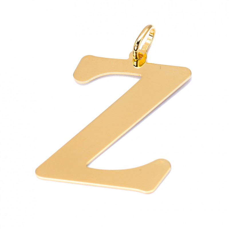 Pozłacana zawieszka litera Z