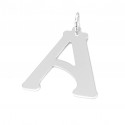 Srebrna zawieszka litera B