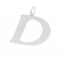 Srebrna zawieszka litera E