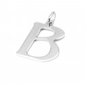 Srebrna zawieszka litera A
