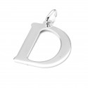 Srebrna zawieszka litera E