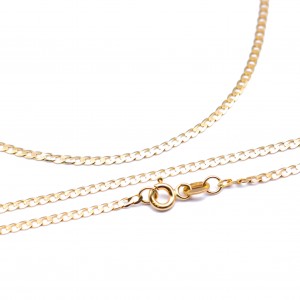 Złoty łańcuszek 585 pancerka VI