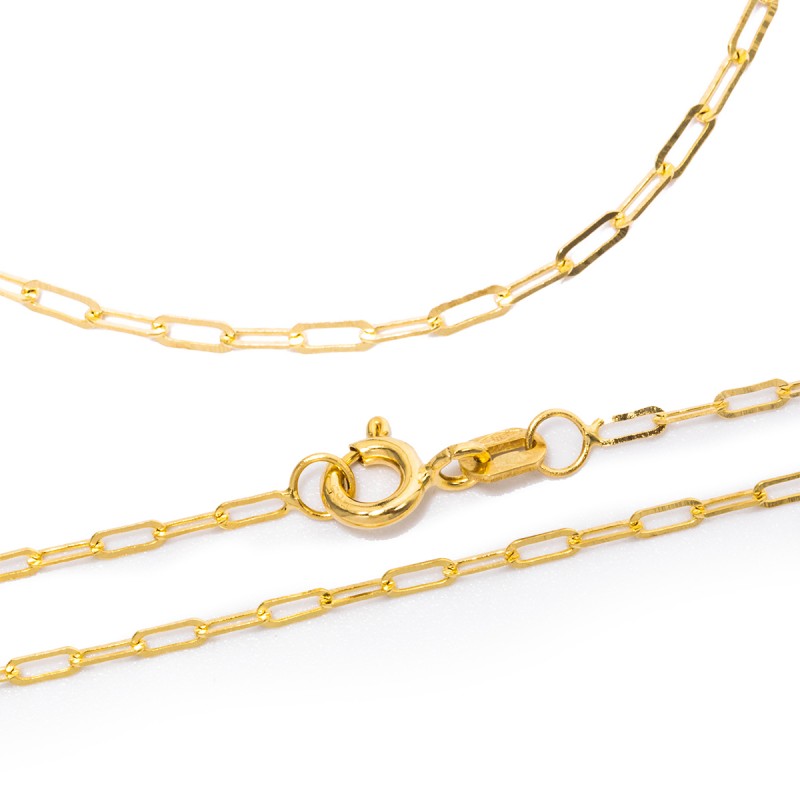 Złoty łańcuszek 585 ankier klasyczny 45cm