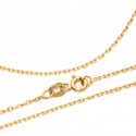 Złoty łańcuszek 585 splot Singapur 50 cm