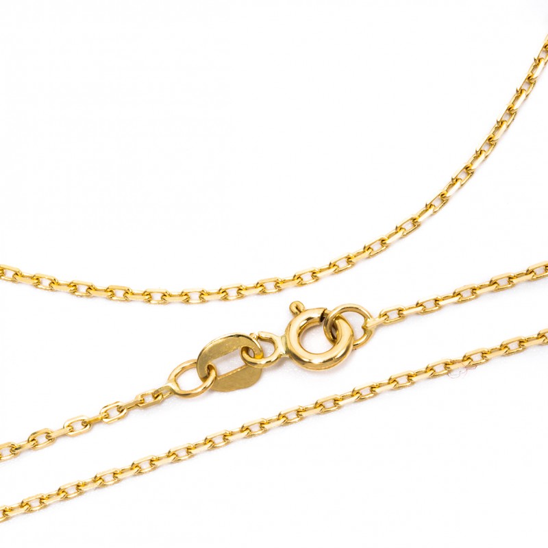 Złoty łańcuszek 585 rolo 50/55 cm