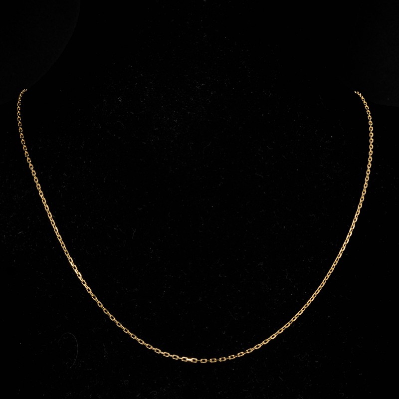 Złoty łańcuszek 585 rolo 50/55 cm