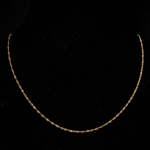 Złoty łańcuszek 585 splot Singapur 50cm