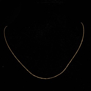 Złoty łańcuszek 585 splot rolo 45cm