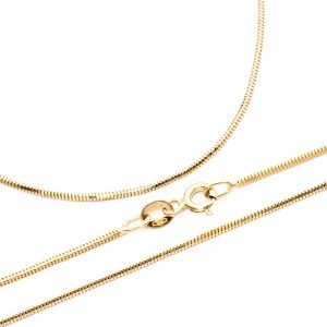 Złoty łańcuszek 585 splot Linka 45cm