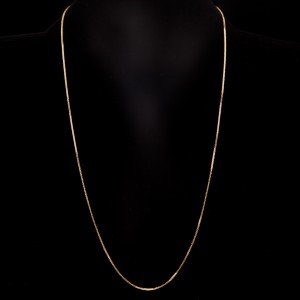 Złoty łańcuszek 585 lisi ogon I