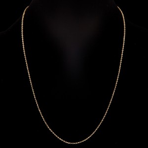 Złoty łańcuszek 585 rolo