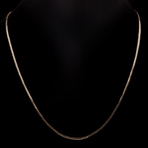 Złoty łańcuszek 585 pancerka 2mm