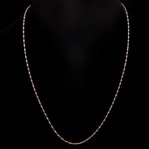 Złoty łańcuszek 585 singapur