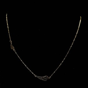 Złoty naszyjnik 585 skrzydlaty lot