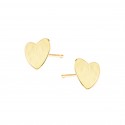 Złote kolczyki 585 łezka z cyrkoniami sztyft