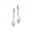 Srebrne kolczyki 925 Lacrima cyrkonia bigiel