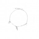 Srebrna bransoletka 925 Nieskończone szczęście