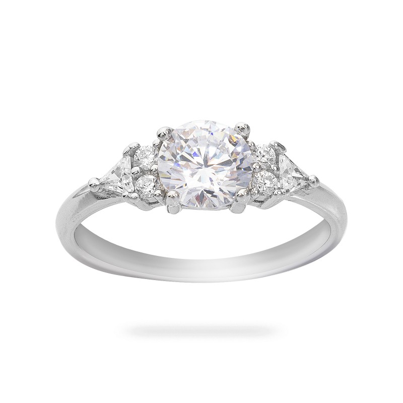 Srebrny Pierścionek 925 Brilliance Glory