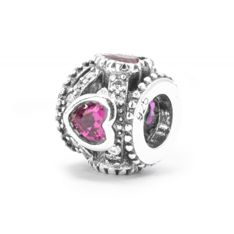 Srebrna zawieszka 925 Round of Love charms