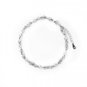 Srebrna bransoletka 925 LUNA