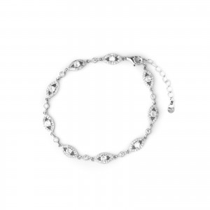Srebrna bransoletka 925 Crystal Eye