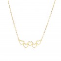 Złoty naszyjnik 585 Seven Angels