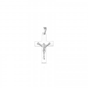 Srebrny krzyżyk 925 z Jezusem