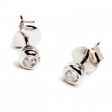 Srebrne kolczyki 925 Świnka Peppa