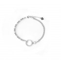 Srebrna Bransoletka 925 Perła Serce