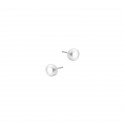 Srebrne kolczyki 925 Biała Perła Sztyft