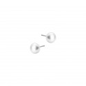Srebrne kolczyki 925 Biała Perła Sztyft